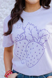 BERRY CLUSTER COMFORT COLORS TEE