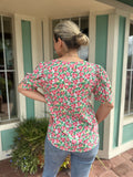 THE SPENCER FLORAL BLOUSE