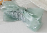 PASTEL DOUBLE BOW HAIR CLAW