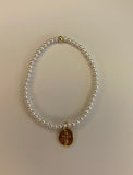 ENEWTON CLASSIC PEARL INSPIRE GOLD CHARM BRACELET