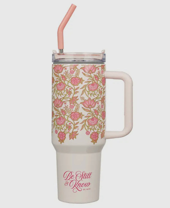 BE STILL & KNOW 40 oz TUMBLER