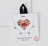 GOLD DIPPED MAMA STATION NECKLACE