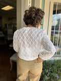 ANGEL GLOW SHEER BLOUSE