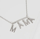 GOLD DIPPED MAMA PENDENT NECKLACE