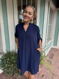 THE FLIRTY SHIRT DRESS