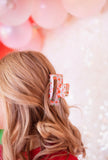 LARGE PVC HAIR CLAW CLIP