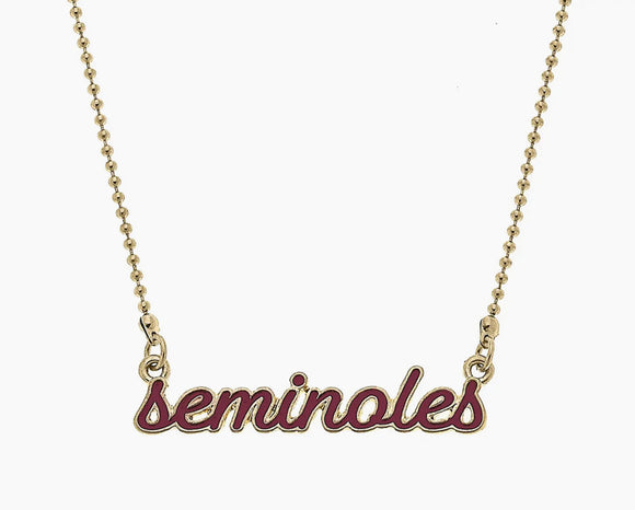 FLORIDA STATE NECKLACE + BANGLE COLLECTION