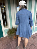 BLUE ME AWAY DENIM DRESS