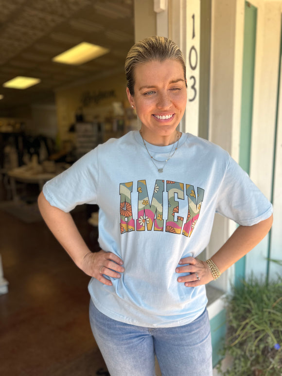 RETRO AMEN DAISY TEE