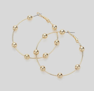 SOCIALITE HOOP EARRINGS