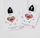 GOLD DIPPED MAMA STATION NECKLACE