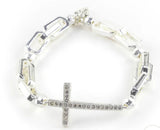 CROSS CHAIN BRACELET