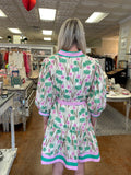 THINK IT THROUGH BELTED MINI DRESS