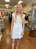 MOMENT BY MOMENT CAP SLEEVE DRESS