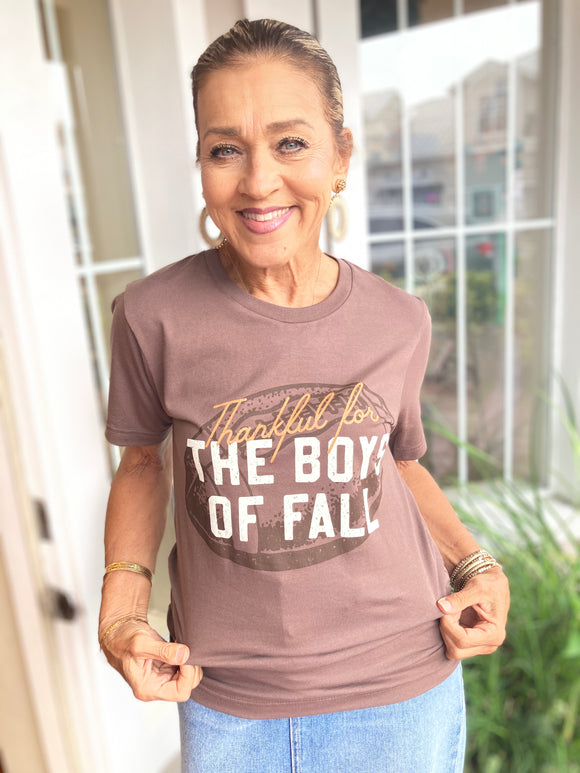 THANKFULL FOR THE BOYS OF FALL TEE