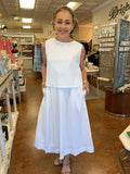SUNNY LOVE LAYERED MIDI DRESS
