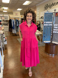 SPLENDID NEWS BUTTON DOWN DRESS