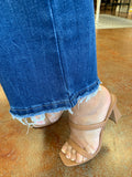 SOMETHING GOOD RAW HEM JEAN