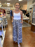 TIMELY MANNER WIDE LEG CROPPED PANT