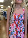 SIMPLE MINDED SMOCKED MAXI DRESS