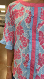 ON MY GOOD SIDE FLORAL BLOUSE
