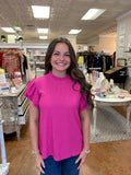 A FRESH TOUCH TEXTURED BLOUSE
