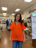 THE CRAWFORD ACCENTED BLOUSE