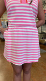 IN STRIDE STRIPED SKORT