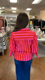 JUST ASK ME STRIPED TOP