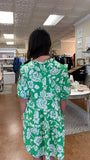 BACK TO CONFIDENCE FLORAL TIERED DRESS