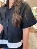 SWEET ON ME PLEATED BLOUSE