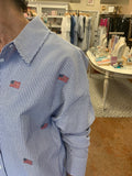 LET FREEDOM RING BUTTON DOWN SHIRT