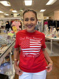 GOD BLESS AMERICA 250TH BIRTHDAY TEE