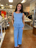 THE BEAU BLUE TWO PIECE SET