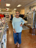 ALWAYS ON TREND RAGLAN SLEEVE TOP