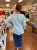 ALWAYS ON TREND RAGLAN SLEEVE TOP