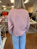 NOTE WORTHY V-NECK TOP