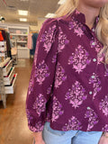 HARD TO OVERLOOK FLORAL PRINT TOP