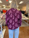 HARD TO OVERLOOK FLORAL PRINT TOP