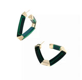 KENDRA SCOTT ARDEN STATEMENT HOOP EARRING