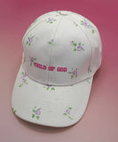 FLORAL CHILD OF GOD BALL CAP