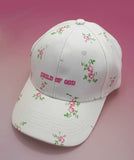 FLORAL CHILD OF GOD BALL CAP