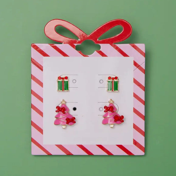 CHRISTMAS HOLIDAY POST EARRING SETS