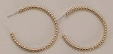 THE CLASSIC BEADED HOOPS