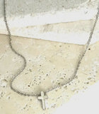 THE CLASSIC MINI CROSS NECKLACE