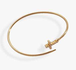 ALEX & ANI FAITH BESPOKEN CROSS CUFF