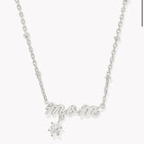KENDRA SCOTT MOM CRYSTAL NECKLACE