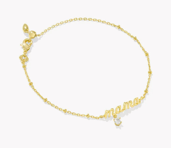 KENDRA SCOTT MAMA CRYSTAL BRACELET