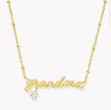 KENDRA SCOTT GRANDMA/ABUELITA CRYSTAL NECKLACE
