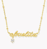 KENDRA SCOTT GRANDMA/ABUELITA CRYSTAL NECKLACE